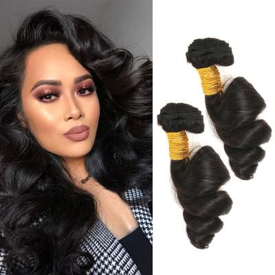 China Shedding and Tangle.Soft Dog Toy Bundles No New Clothes 12a Rate 40 Inch Brazillian Raw Indian Human Hair Bundles With Closure for sale