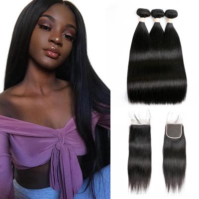 China No Shedding and Tangle.Soft Grade Virgin Raw 8A 9A 10A Cuticle Aligned Hair 100% Human Hair Weave Straight Hair Bundles for sale