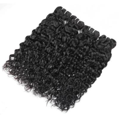 China No Shedding And Wholesale Cheap Tangle.Soft Grade 9A Virgin Hair Extension,Water Wave Free Sample Hair Bundle 10-20