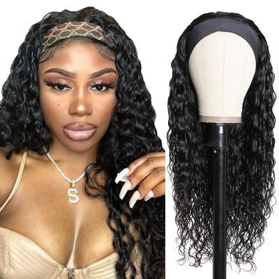 China Deep Curly Hair Wigs Women Bob Wave Headband Wig Myfirstwig Hait Elastic Bands Original Pure Natural Hair for sale