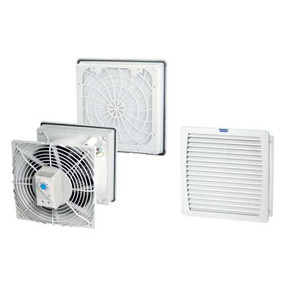 China Hotels LINKWELL Cabinet Ventilation Filter And Fan With Ball Bearing For Switch Gear for sale