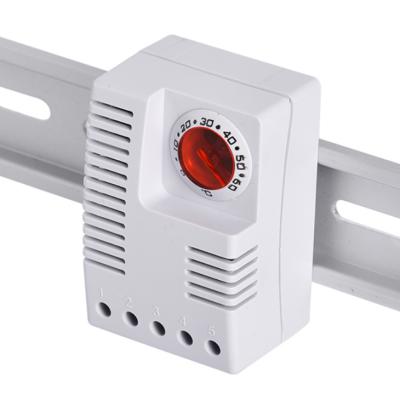 China IP20 Small Hysteresis Bimetal Temperature Controller Thermostat 64.5*42*38mm for sale