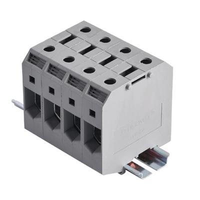 China Hot Sell Screw Block Connector 1000V Rail Mounted Wire Din Terminal Block T20 for sale