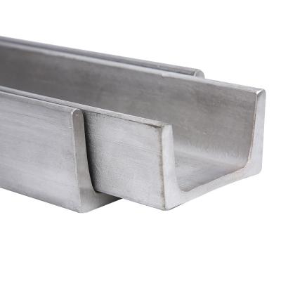 China Q235B Q345B SS400 U Shape Carbon Steel Channel U Channel for sale