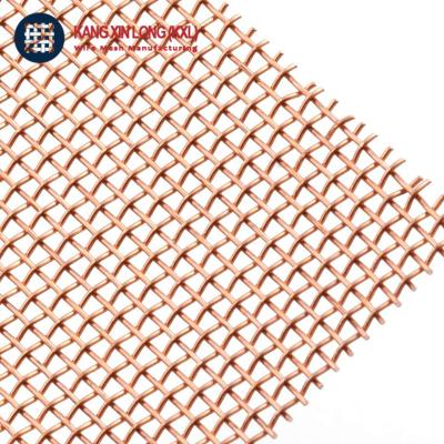 China Plain Weave Twill Weave 90% Pure Copprt Shielding 100 200 Mesh Copper Wire Mesh Copper Mesh Product Filter for sale