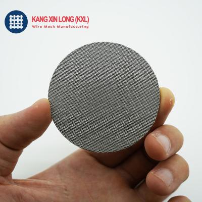 China Plain Weave Custom 316 Stainless Steel Sintered Cylindrical Sintered Mesh Wire Mesh for sale