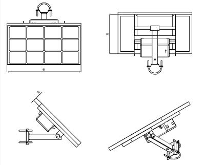 China Wholesale Outdoor Camera Solar Powered Solar Powered System For Solar CCTV 4G Cameras for sale