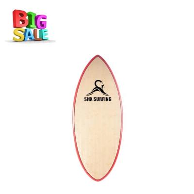 China SHX Skimboard OEM Unisex Fiberglass Epoxy With Bamboo Veneer for sale