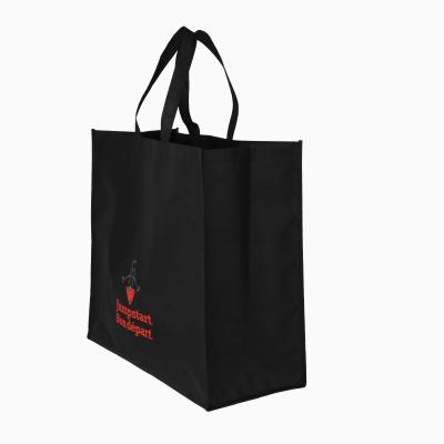 China Wholesale Fashion Custom Personalized Shopping Tote Bags Non Woven Promotional Reusable Reusable Nonwoven Fabric With Logo for sale