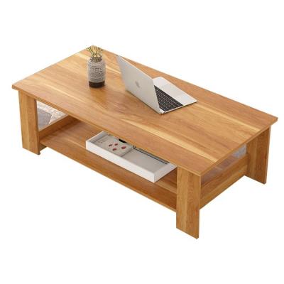 China Space saving best selling factory price modern wooden coffee table for living room for sale