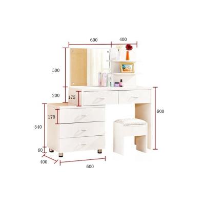 China PANEL modern design new style hot saling simple dressing table for sale