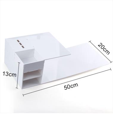 China Eyelash Can Be Customized Thickness Logo Acrylic Eyelash Extension Box, False Eyelash Extension Storage Box for sale