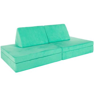 China Zipline Playscape Expandable Imaginative Kids SofaFurniture, Inspire Imaginative Kids Sofa Cum Bed, Folded and Stackedkids Sofa Chair for sale