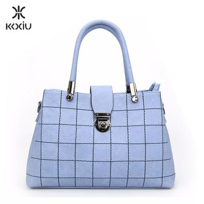 China OEM 2019 Factory Top Quilting Pattern Women's Bag International Brand Fancy Fashion Ladies Handbag for sale