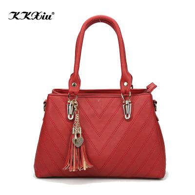 China Top Quilting Pattern Factory Women Bag Factory ODM Cheap Wholesale Fashion Lady Dubai Handbags 2019 for sale