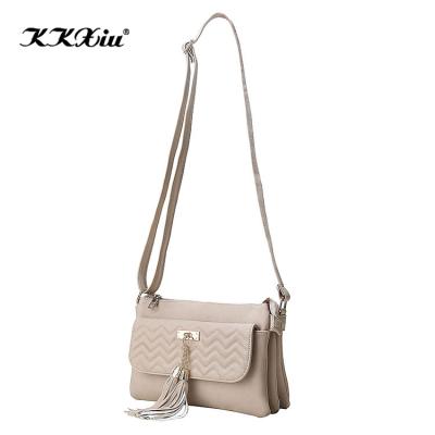 China 2019 Popular Small Messenger Bag Factory PU Leather Ladies Sling Bag Made In China for sale