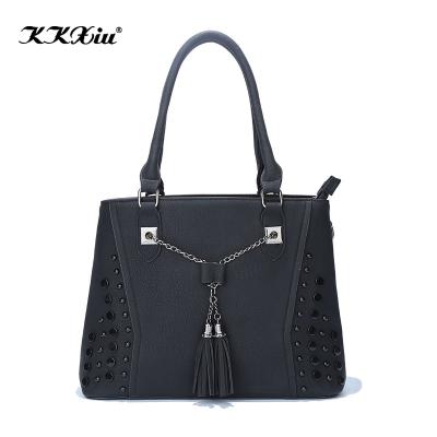 China Hollow Out 2021 Style Italian Brands Handbag Ladies PU Bags Bulk for sale