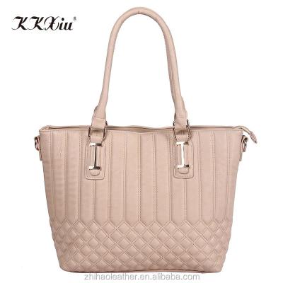 China Beautiful fashion embroidery and hardware factory popular brand ladies leather handbag manufacturers for sale