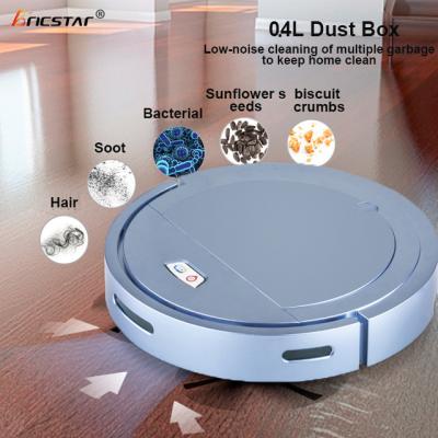 China Strong Suction Design Low Noise Household Sweeping Robot /Bricstar Low Noise Strong Suction Vacuum Robot Smart Design Cleaner for sale