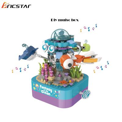 China 2021 Building Toy Bricstar Novelty Rod Kits plastic block puzzle muisc diy box building blocks toys for kids for sale