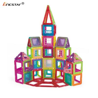 China Building Toy Bricstar Hot Selling Educational Toy For Children Non-Toxic Plastic Magnetic Building Block Building Toys for sale