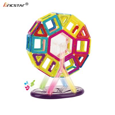 China Wholesale Electronic Toys Magnet Building Toy Bricstar Kids Building Blocks Play With Music for sale