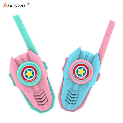 China With High Quality Clear Anti-interference Voice Tech Bricstar Children Mini Toy Walkie Talkie 500 Meters Long Super Clear for sale