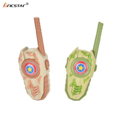 China With high anti-interference clear anti-interference children of a voice technology Bricstar voice technology high real-time range communication walkie-talkie toys 500 meters long for sale