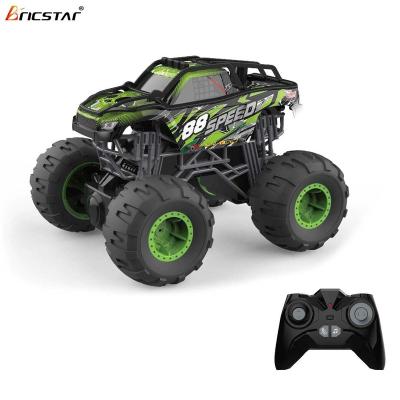 China A 15km/h Bricstar rc car 2.4G 1:16 off-road remote control big wheel rc vehicle jet car soaring toy top speed with light music for sale