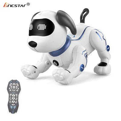 China Handstand Battery Operated Pump Toy Bricstar Electronic Pets Dancing Programmable Intelligent Robot Dog Toy for sale