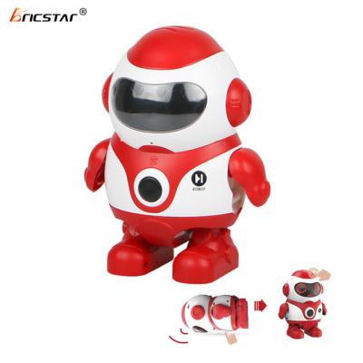 China Bricstar New Arrival Pocket Deformation Eco-friendly Material Electronic Robot Toy Educational Learning Robot for Kids, Mini Robot Toy for sale