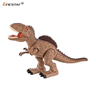 China Gift Bricstar China Manufacture Carryover Robotic Dinosaur Model, Walking Dinosaur Robot Dinosaur Toys With Roar for sale