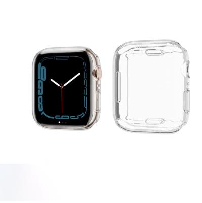 China Anti-scratch Full Cover Hard Case 41mm 45mm Tpu PC For iwatch Case For Apple Watch Series 7 Case for sale