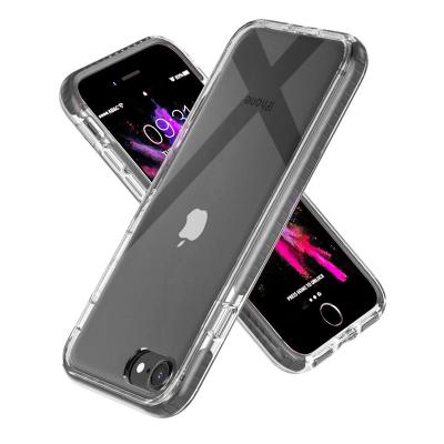 China Shockproof MOQ 50 For iPhone SE 2022 Plastic Bumper Phone 2022 7 8 Case for sale