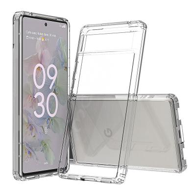 China Shockproof MOQ 50 For Pixel 6A Acrylic TPU Case Google 6A Case for sale