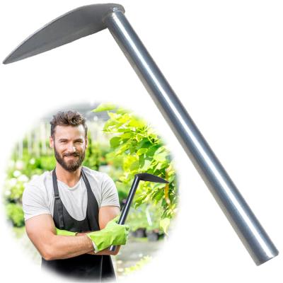 China Chinese Low Price Garden Iron Handle Small Hoe Pointed Hoe 33CM*15CM*4.5CM for sale