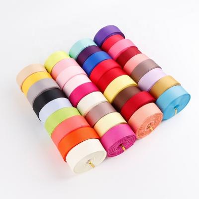 China Custom 100 Yards Roll Grosgrain Stoffen Ribbon 7/8 Inch Duurzaam voor cadeauwrappen Te koop