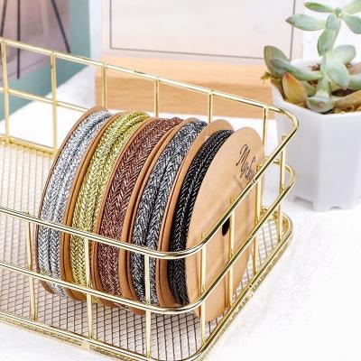 China 2023 Supply Gift Wrapping Support 7 Days Sample Order Lead Time Woven Herringbone Ribbon for sale