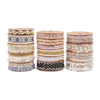 China MSD Ethnic Style Jacquard Ribbon Clothing Accessories Support 7 Days Sample Order for sale