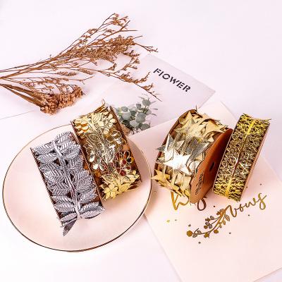 China Woven Cutout Ribbon for Birthday Party Decoration and Gift Wrapping 100% Polyester for sale