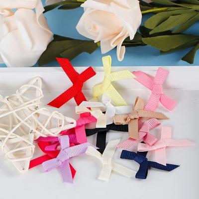 China Gift Packing Pre Polyester 3.5cm Grosgrain Ribbon Bow for Garment by MSD Ribbon for sale