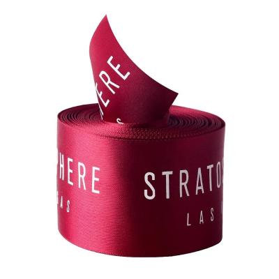 China 100% Polyester MSD Single Face Printed Ribbon Custom Printing Ribbon for DIY Craft for sale