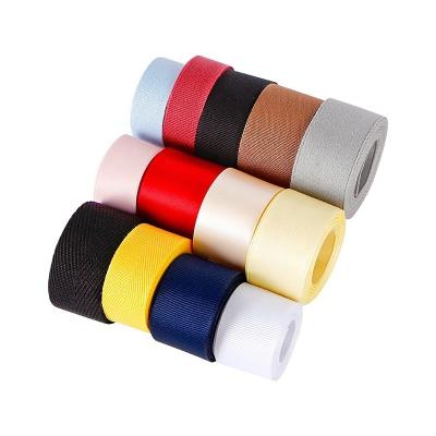 Chine Tape à haute ténacité personnalisée de couleur solide polyester coton ruban de nylon à MSD à vendre