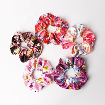 China Handmade Custom Polyester Fabric Hair Bow for Baby Girls and Women Hair Accessories for sale