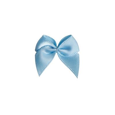 China 22*23mm Width Sustainable Small Ribbon Bows Satin Ribbon Pre-made Bows for Underwear for sale