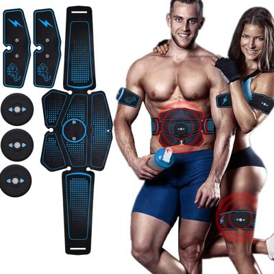 China Comfortable EMS Abdominal Muscle Trainer Stimulator ABS Electrostimulation Fitness Massager Abdomen Weight Loss Slimming Home Gym Equipment for sale