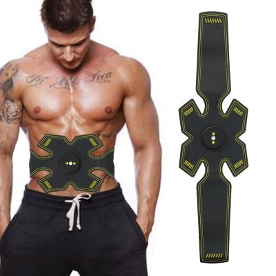 China Wireless Easy Trainer Abs Stimulator Men Muscle Toner Wireless Abdominal Body Slimming Belt Massager Fitness EMS Training Pad Weight Loss for sale