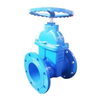 China DIN Control Water Ductile Cast Iron GGG50 Hand Wheel GGG50 Resilient Resilient Seated Seated Gate Valve Price for sale