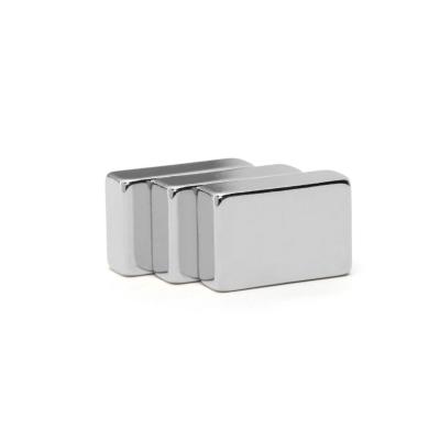 China Industrial Magnet Neodymium Magnet Industrial Rectangular Permanent Block Sintered Magnet for sale