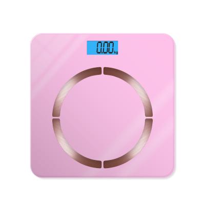 China Stocked BL-2602 Digital Scale Support Fat OEM ODM Blue Tooth Connect BMI Body Fat Stone Muscle Water Ambient Temperature Measurement for sale